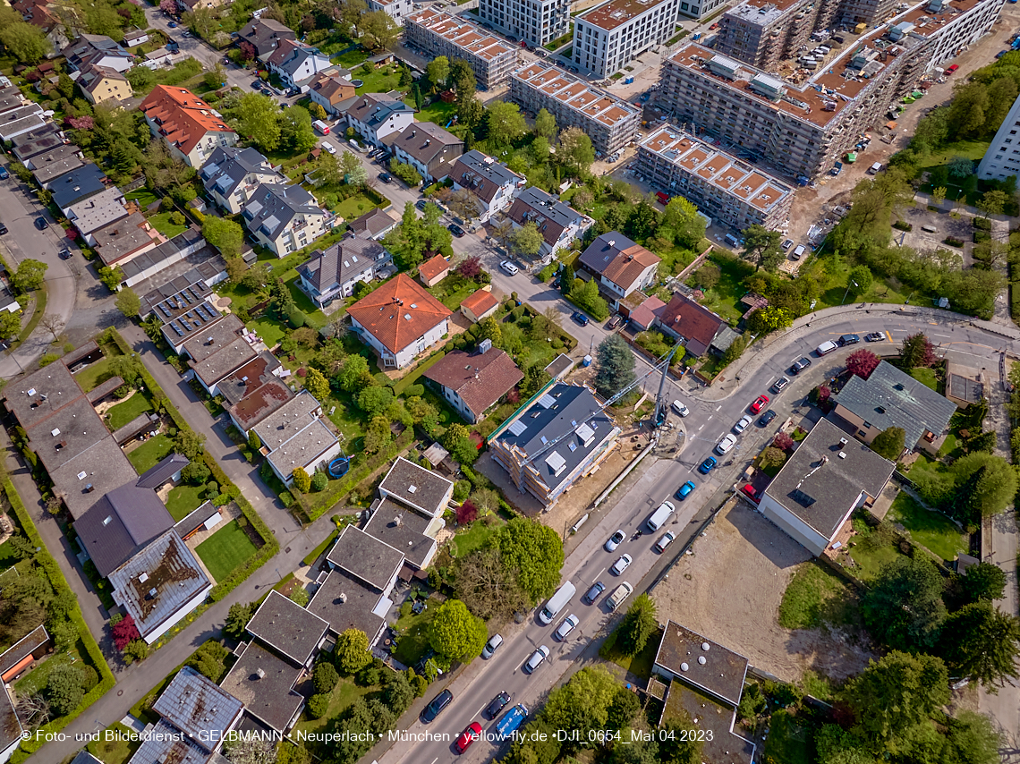 04.05.2023 - Luftbilder vom Haus für Kinder in Neuperlach